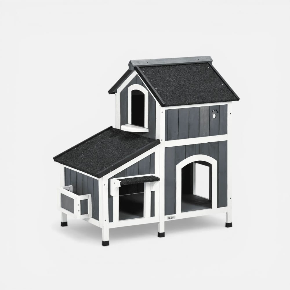 Chat Confort Maison Extérieur Pour Chat - Multi Niche Maison Exterieur Pour Chat - Multi Niche Confort dehors
