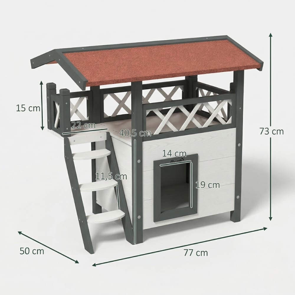 Chat Confort Maison Pour Chat - Escalier Et Balcon Maison Pour Chat - Escalier Et Balcon Créez un parcours