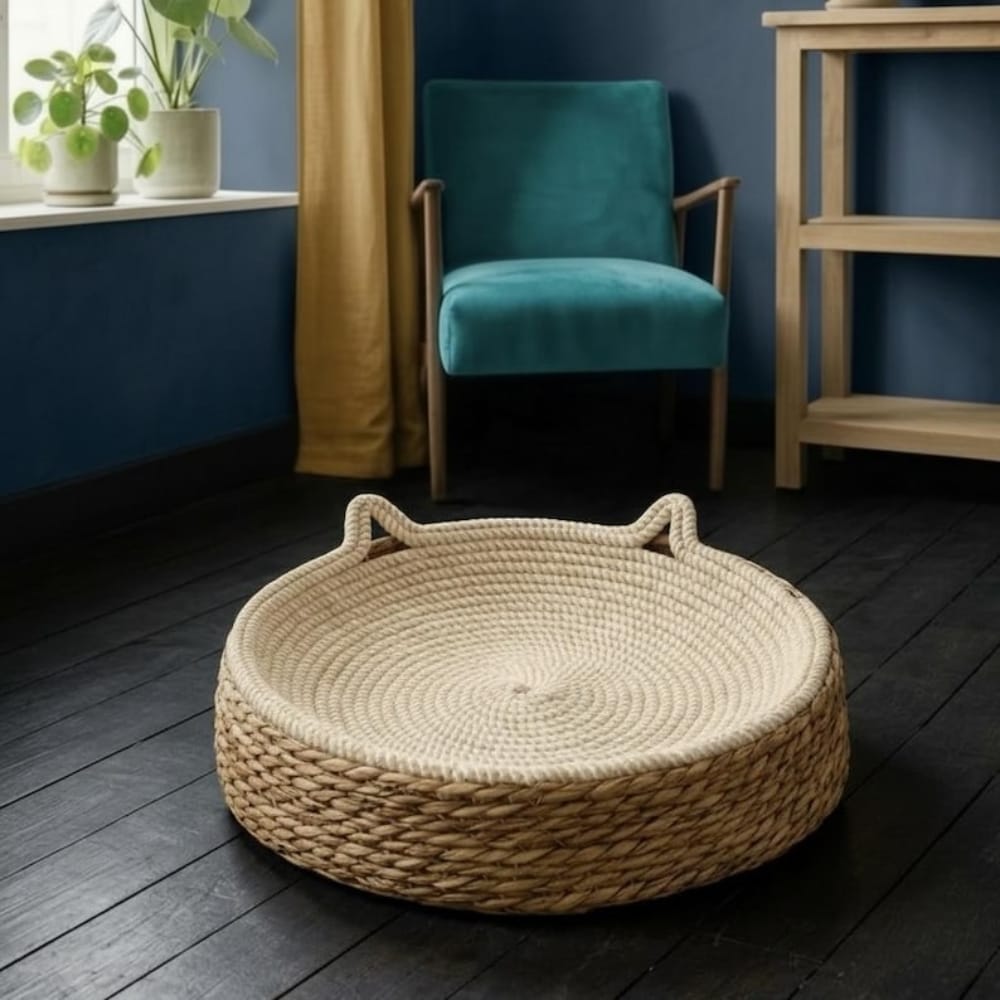 Chat Confort Panier Rond Pour Chat Panier Rond Pour Chat : Offrez-lui un cocon douillet
