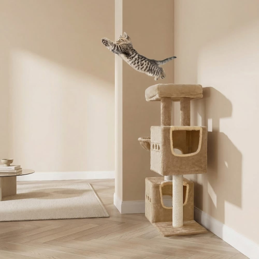 Chat Confort Petit Arbre à Chat Petit Arbre à Chat – Offrez à votre félin un espace ludique unique!