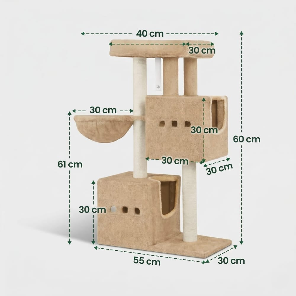 Chat Confort Petit Arbre à Chat Petit Arbre à Chat – Offrez à votre félin un espace ludique unique!