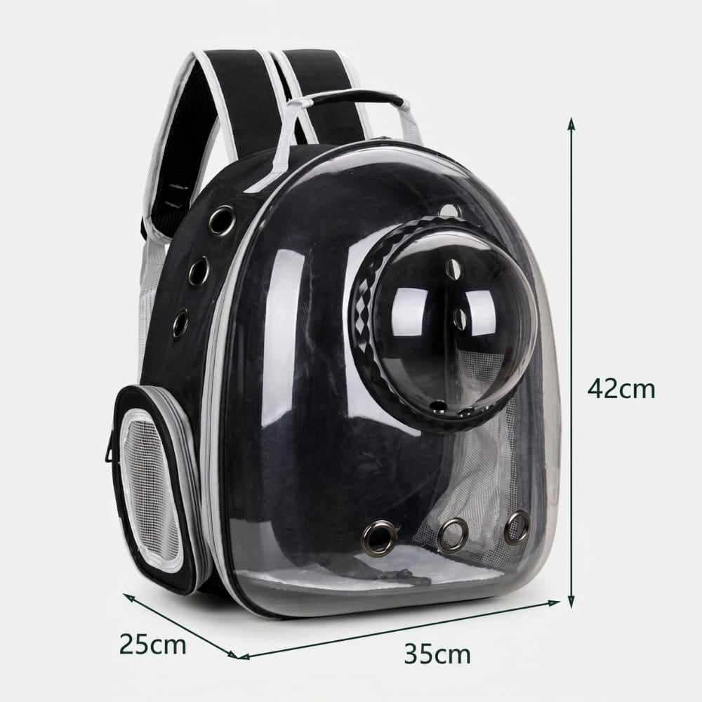Chat Confort Sac à Dos Bulle Pour Chat Sac à Dos Bulle Pour Chat - Vue Panoramique Pour Un Chat Rassuré