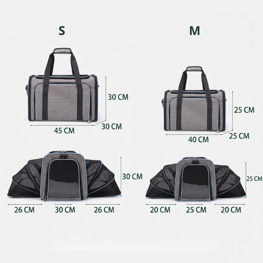 Chat Confort Sac De Transport Chat Extensible Sac De Transport Chat Extensible - Sécurisé