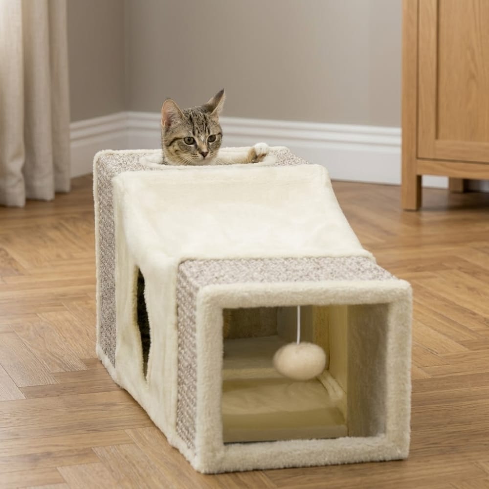 Chat Confort Tunnel Pour Chat Pliable Tunnel Pour Chat Pliable Adoptez-le, pliez et rangez !